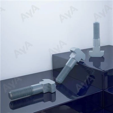 T- cap de cap amb de còl carrat .